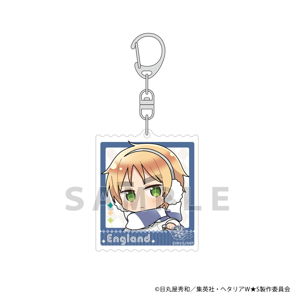 ヘタリア World☆Stars]アクリルキーホルダー（イギリス／ウィンター