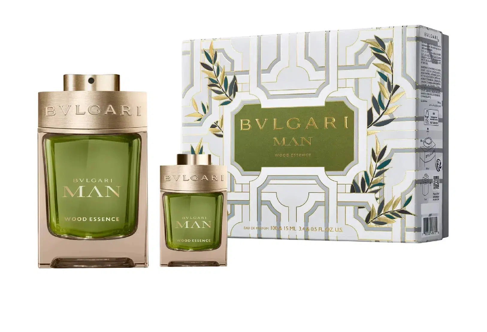 BVLGARI Man Wood Essence Eau de Parfum Two-Piece Gift Set by