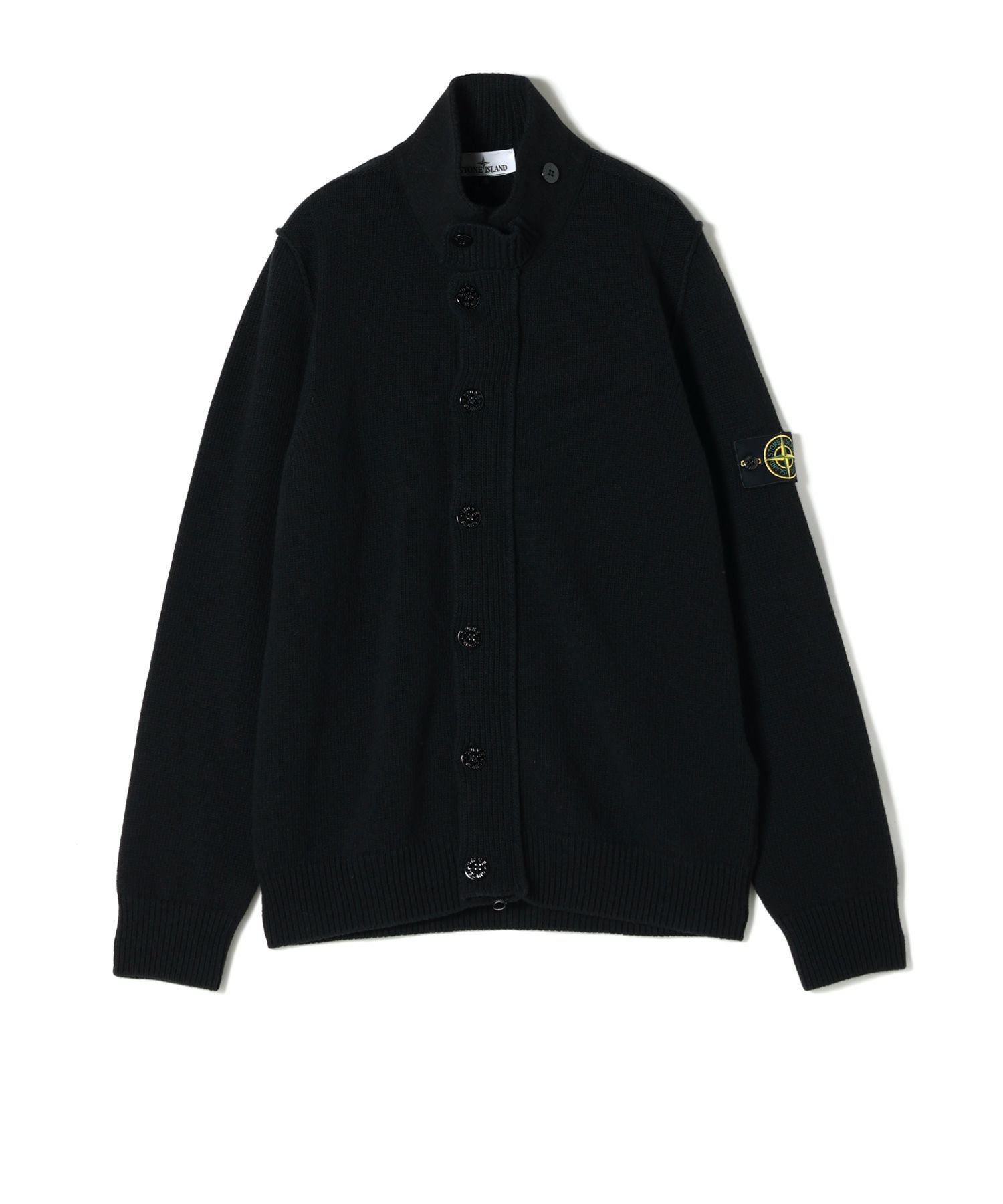 STONE ISLAND(ストーンアイランド)】 ボタン付きジャンパー フェルト