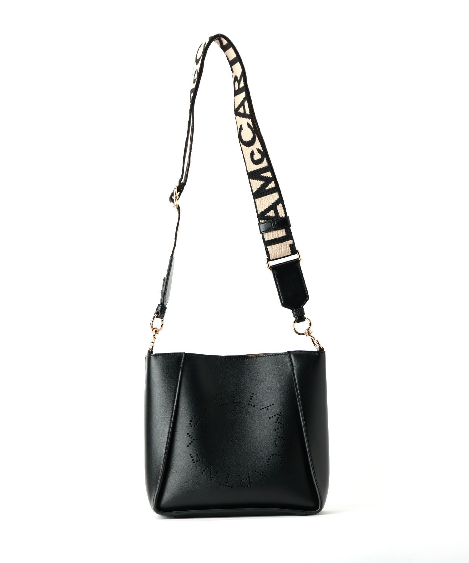 STELLA McCARTNEY(ステラ マッカートニー)】 ロゴ クロスボディ バッグ