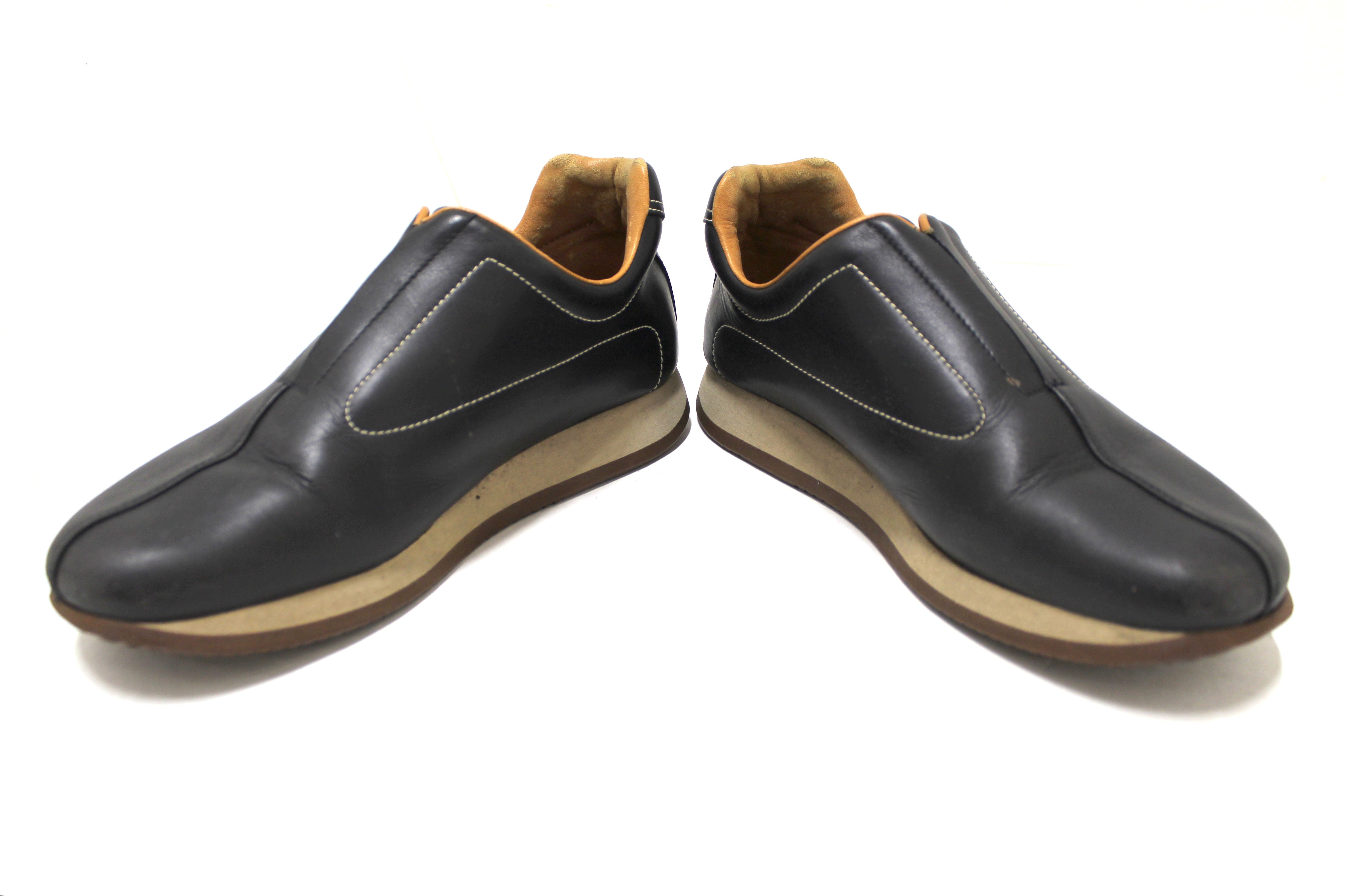 Authentic Hermes Black Sneakers Shoes Size 37 – Paris Station Shop