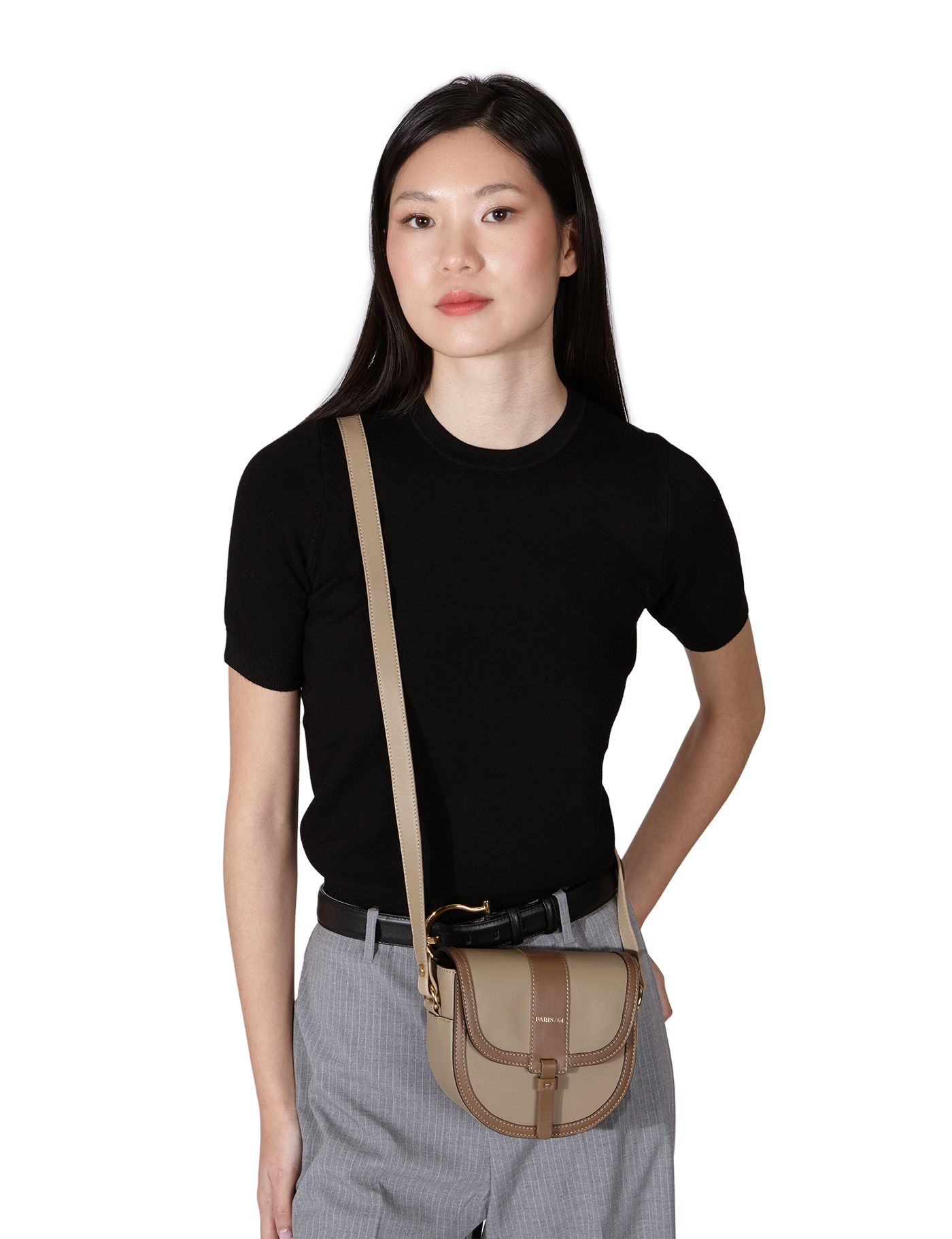 Mini Windsor Taupe Bag by PARIS/64