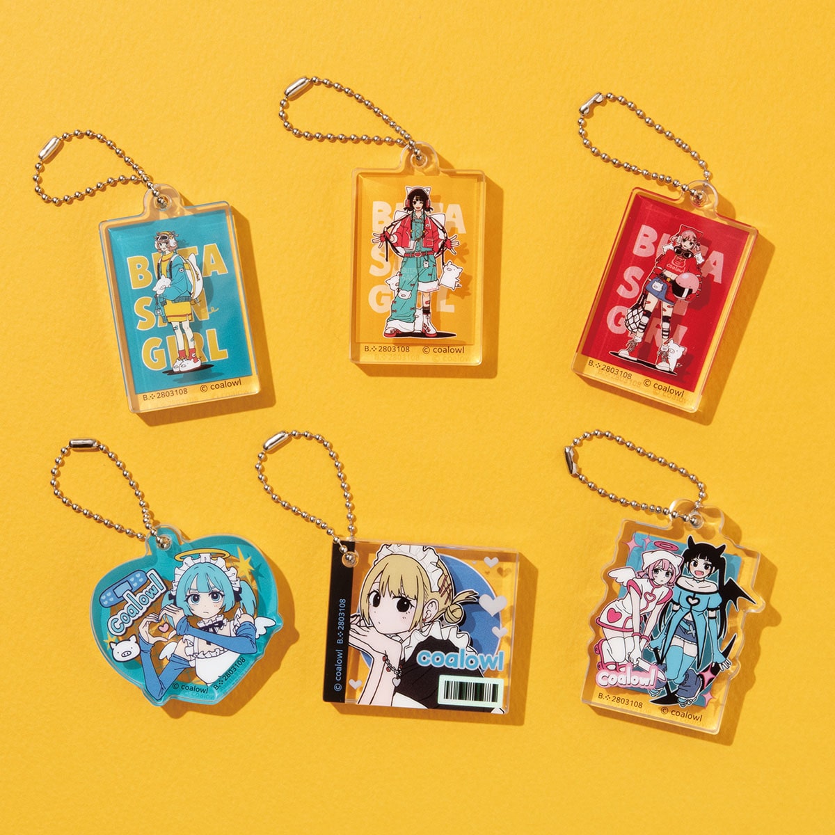 coalowl アクリルブロックチャーム | ナムコパークス オンラインストア