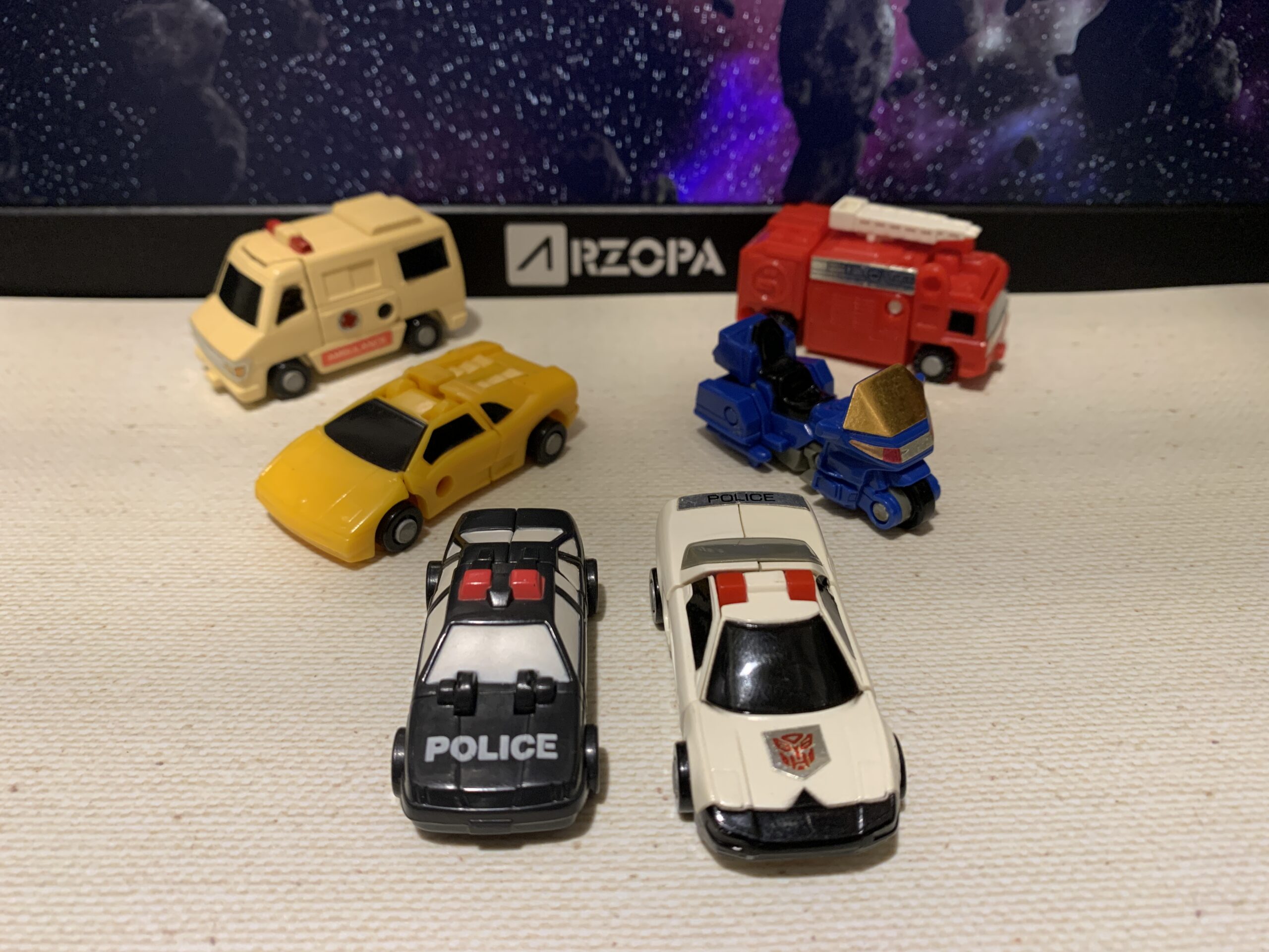 マイクロトランスフォーマー シックスターボ（とレスキューパトロール