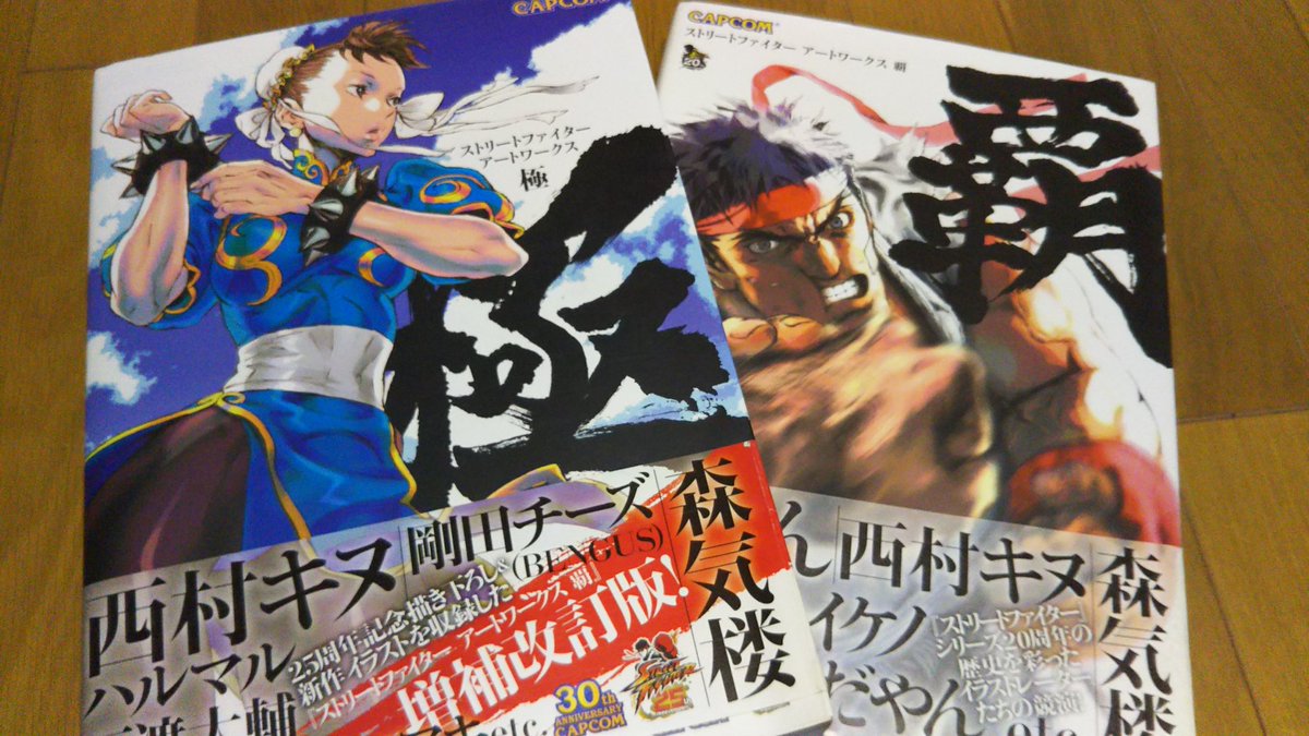 9冊目『ストリートファイターアートワークス極』 生誕25周年を祝して
