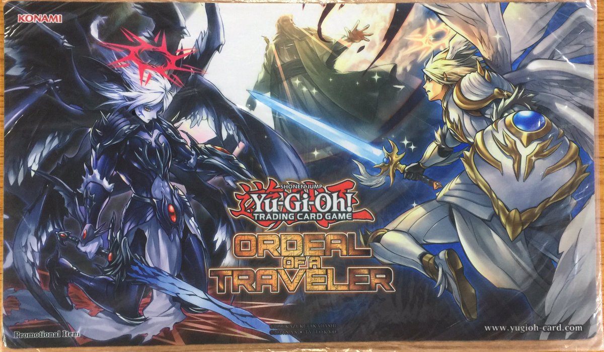 遊戯王】 堕天使 公式プレイマット入荷しました！ マウスパッドサイズ