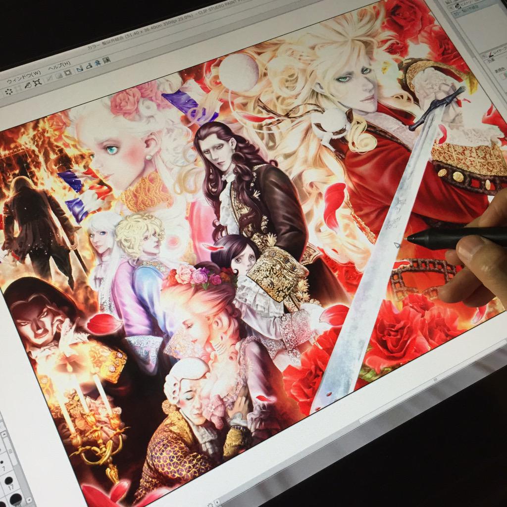 今回『イノサンRouge』移籍新連載記念として10名の方に複製カラー原画