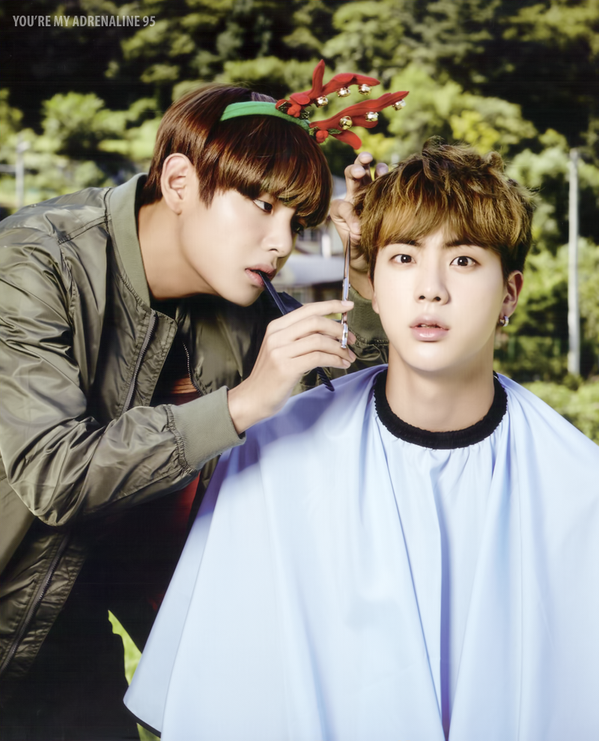 HQ SCAN] V JIN #BTS 2016 SEASON'S GREETINGS | © adre95xx