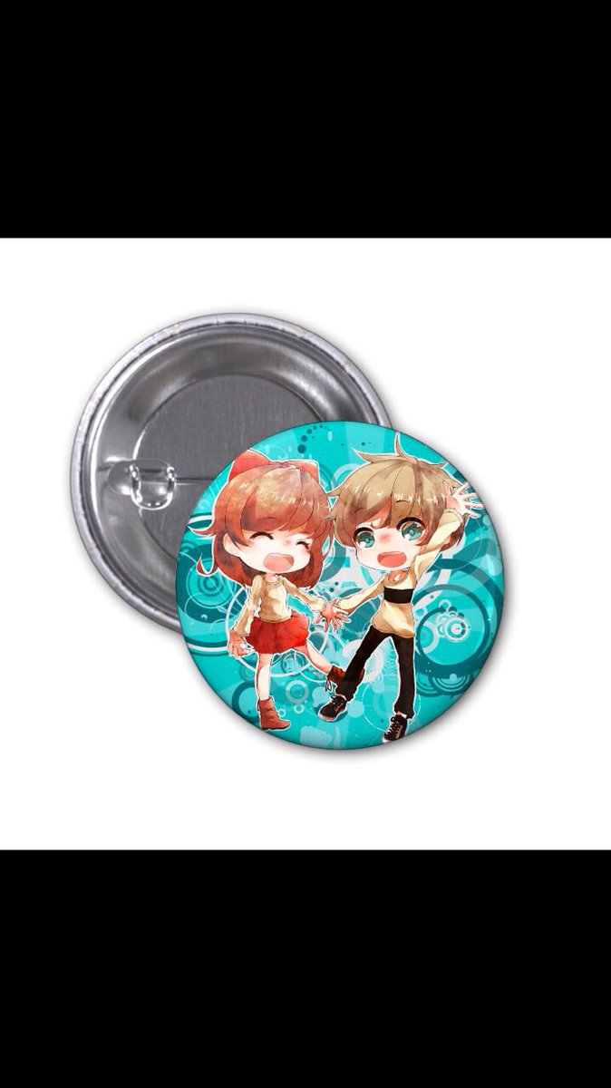 Nico Link限定グッズ 缶バッチイラスト公開！！！ めいちゃん&放課後の