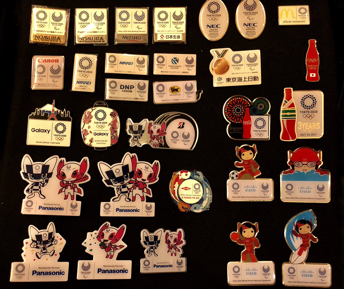 ☆2020 東京オリンピック☆スポーツ祭東京 2013☆コラボ招致ピンバッジ