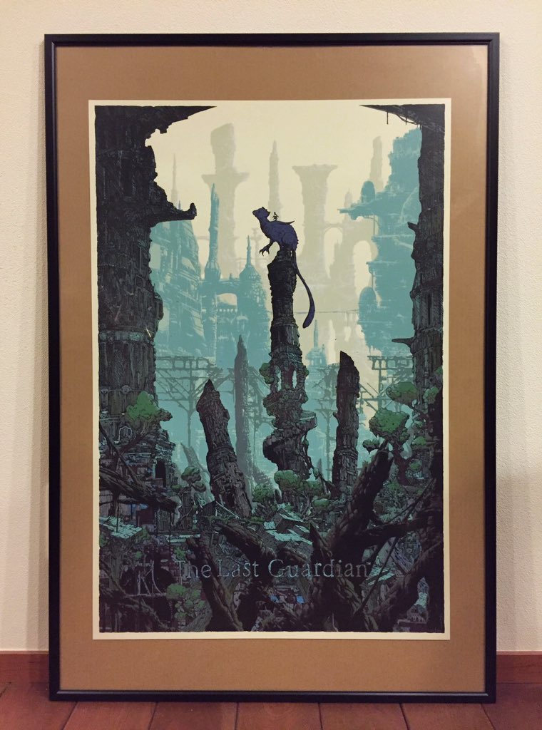 Kilian Eng氏による「人喰いの大鷲トリコ」ポスター レギュラー版