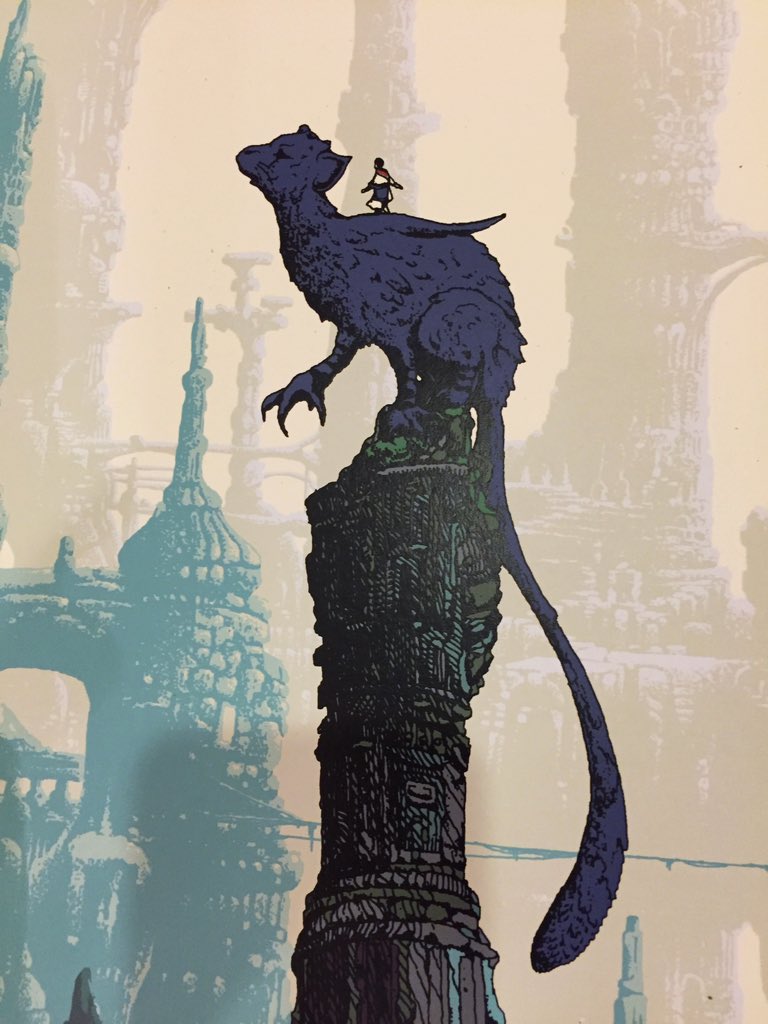 Kilian Eng氏による「人喰いの大鷲トリコ」ポスター レギュラー版