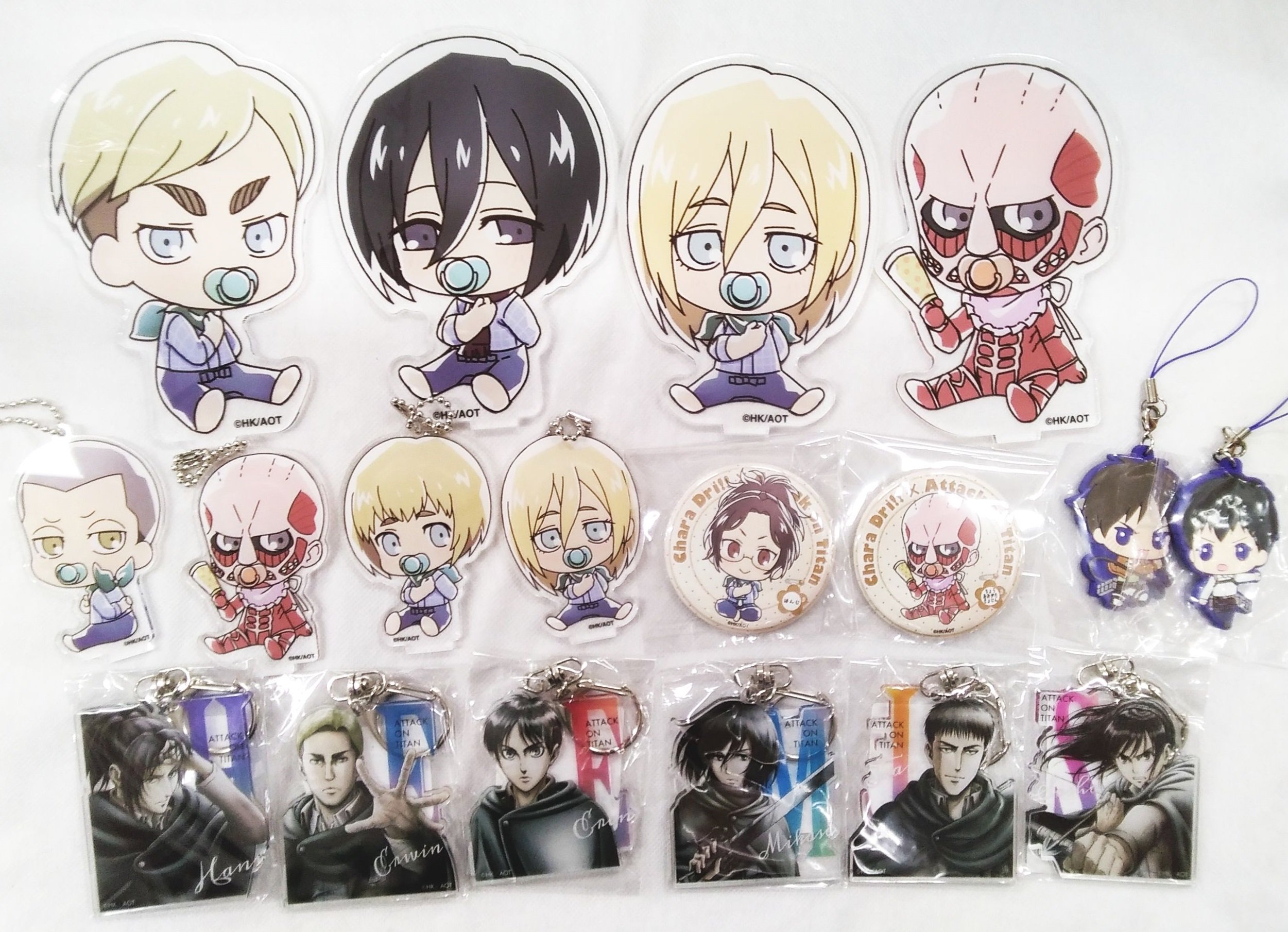 進撃の巨人 きゃらドリ リヴァイ ベビーシリーズ アクリルスタンド