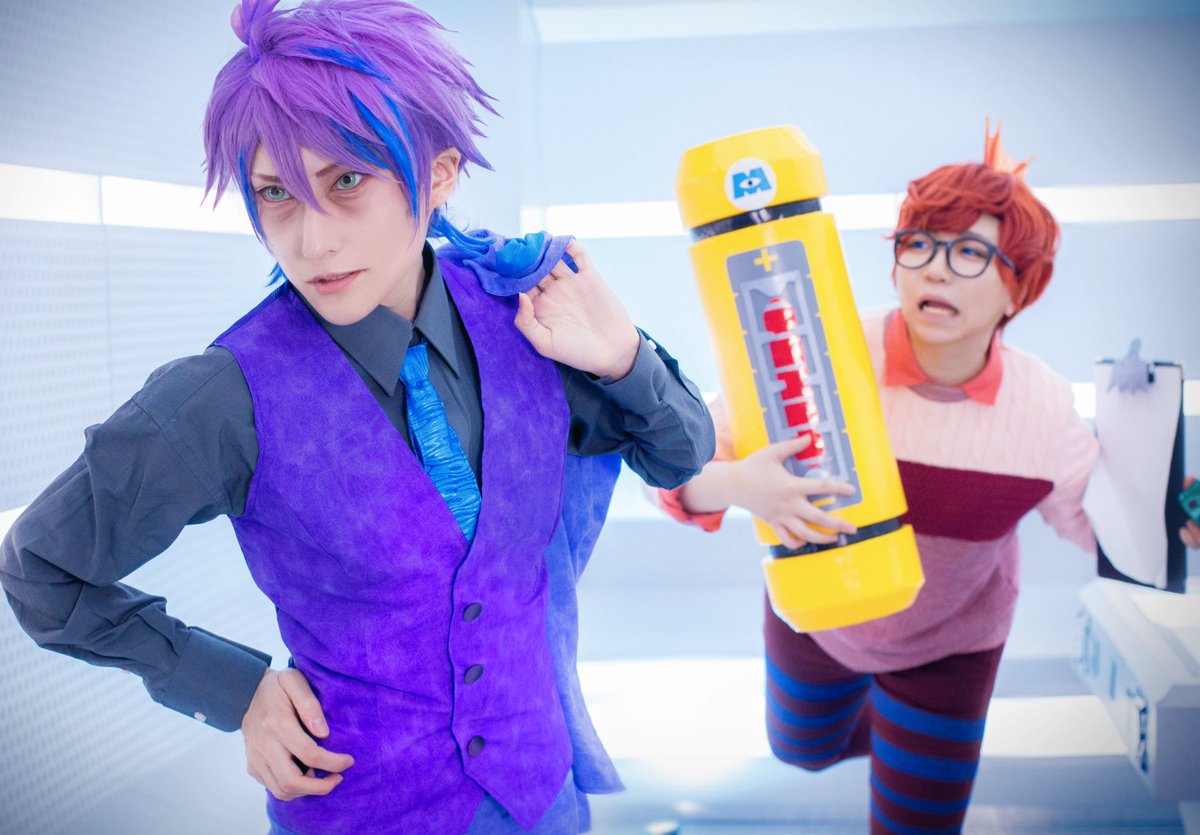 モンスターズインク/ ランドール・ボッグス ※擬人化 ファンガス:@usk_m