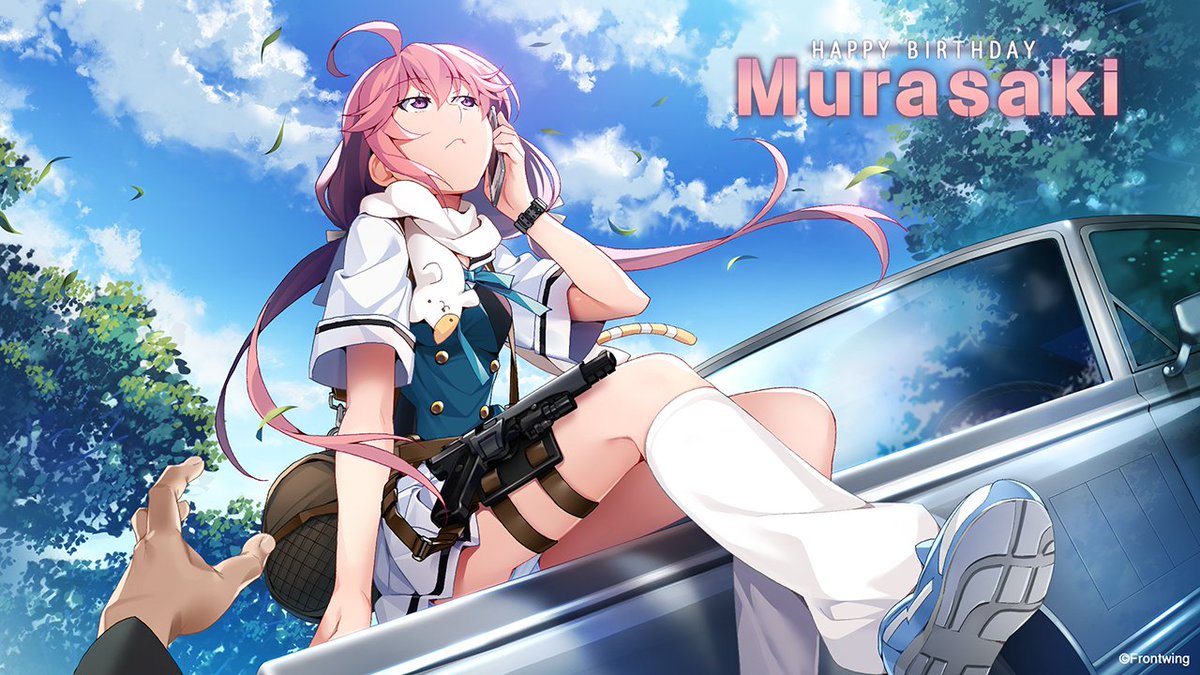 🎉本日1/11はロシアン忍者ムラサキこと狗駒邑沙季ちゃんのお誕生日