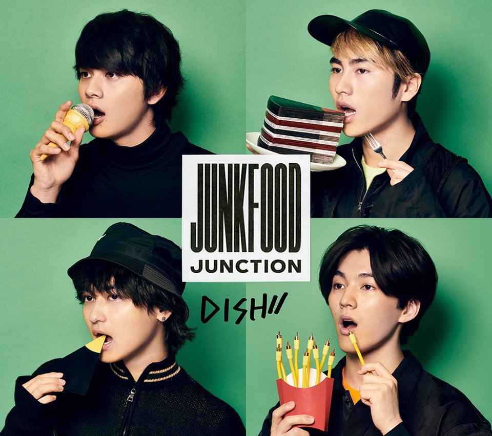 アルバム詳細解禁！！ 🎧DISH// 3rd ALBUMのタイトルが「Junkfood