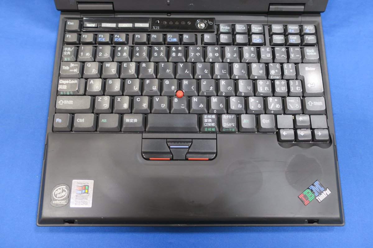 ThinkPad X21(Junk) 】先日、ご紹介したX21ですが．．．実はもう1台