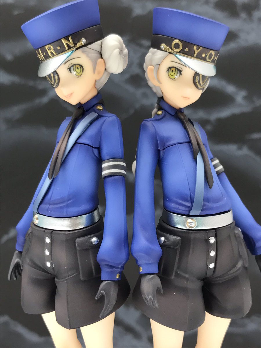 ペルソナ5]より、『ジュスティーヌ＆カロリーヌ』展示中！ 彩色状態初