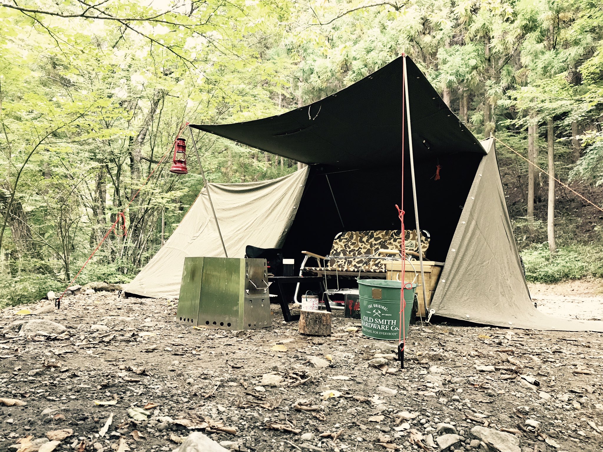 ハンガリー軍 ポンチョテント2枚組 ハリケーンカモ 軍幕テント