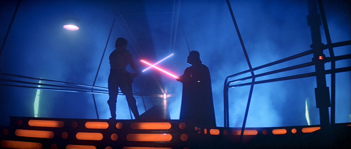 ルーク vs ダース・ベイダー、遂に激突…！ #スターウォーズ #帝国の逆襲