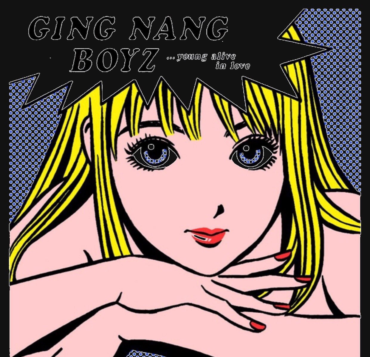 銀杏BOYZ 『君と僕の第三次世界大戦的恋愛革命』 ポスター 公式品 峯田