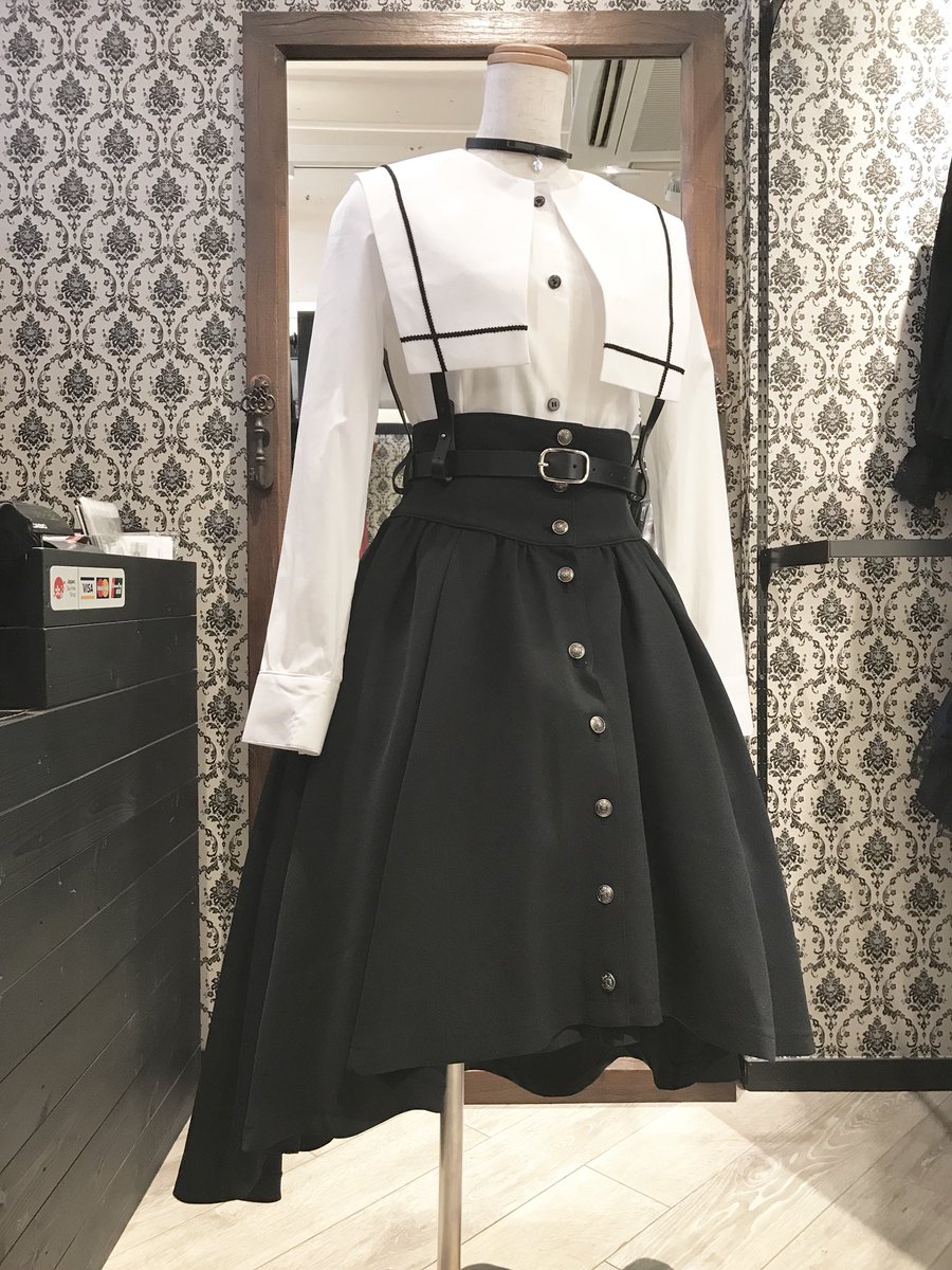 🦋 肩ベルトスカート 🦋*:｡ 少女らしく可憐なミホマツダの 肩ベルト