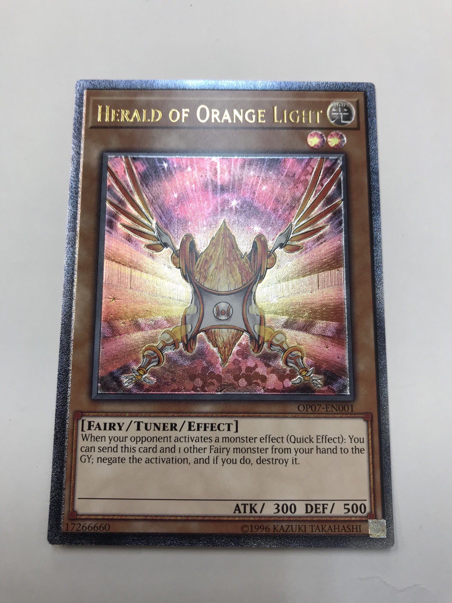 北米版 緑光の宣告者 1st レリーフ 深掘り個体 遊戯王 海外 英語 米 北米