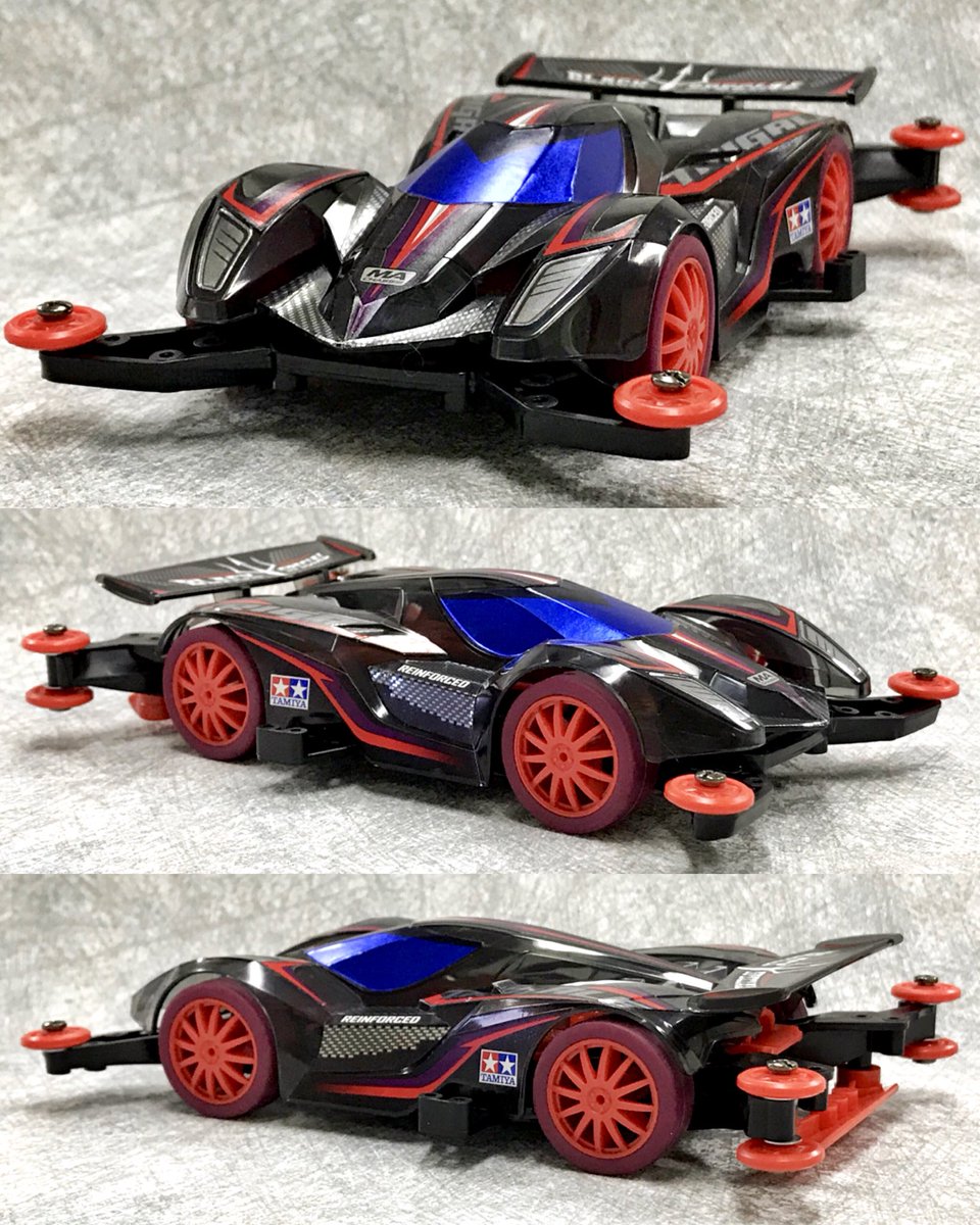 ミニ四駆・今週の新製品】『トライゲイル ブラックスペシャル』精悍な