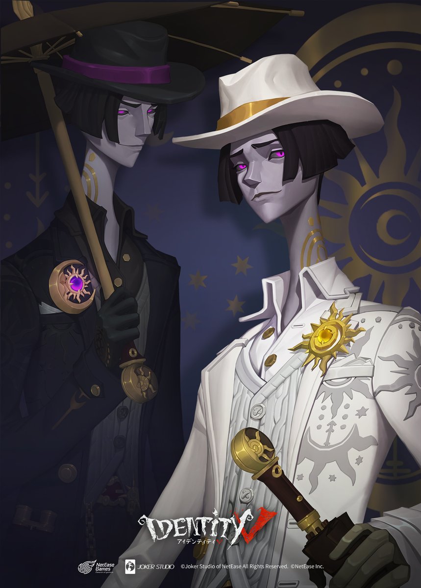 白黒無常さんのSSR衣装パック、 「月日を共に」のキービジュアルを公開