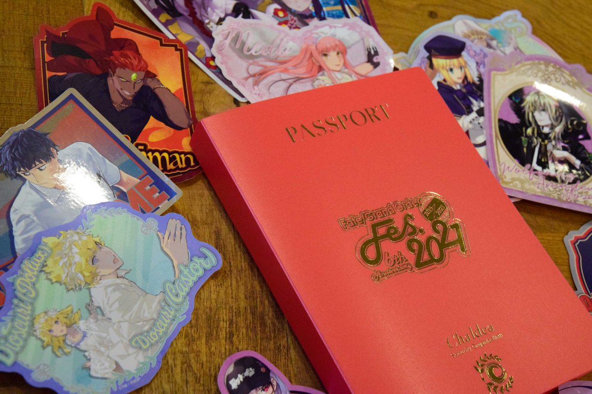 📢受付中／ 『FGO Fes. 2021グッズ』より「トラベルステッカー」をご