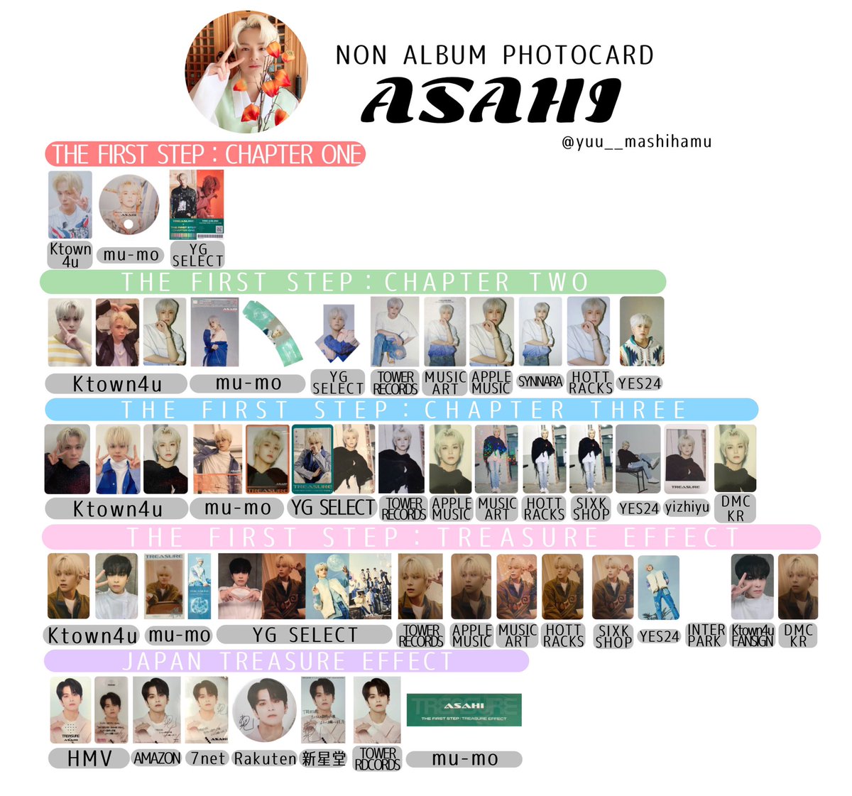 アサヒver 〈追加〉 ・TREASURE SUMMER 2021 ・TREASURE WORLD