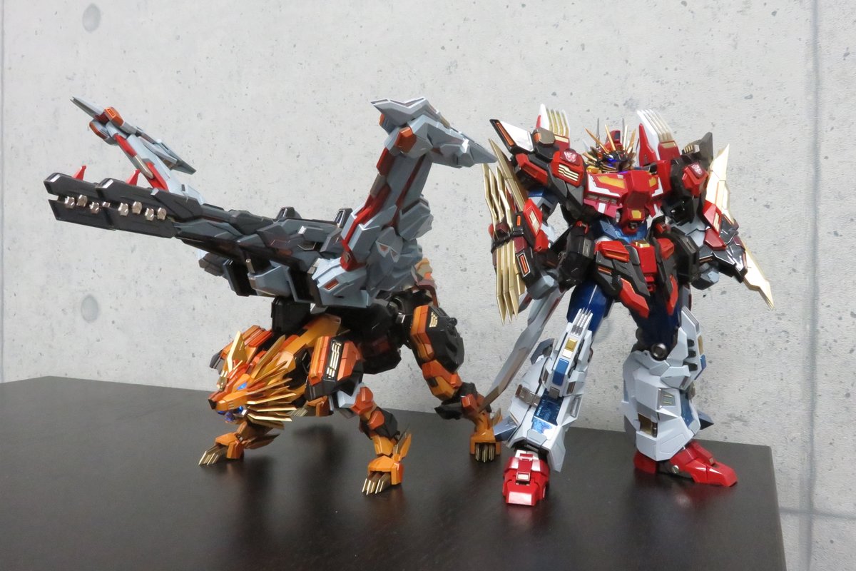 製品サンプルレビュー!! // [鉄機巧 ビクトリーレオ]の装甲パーツの一