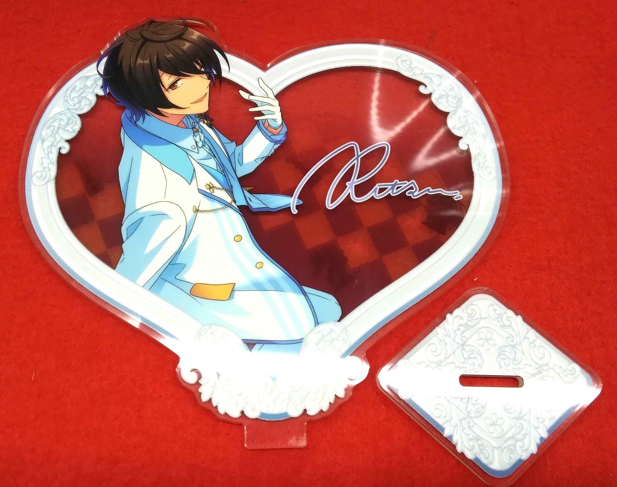 あんさんぶるスターズ！鳴上 嵐ハート型バッジ 95個セット あんさん