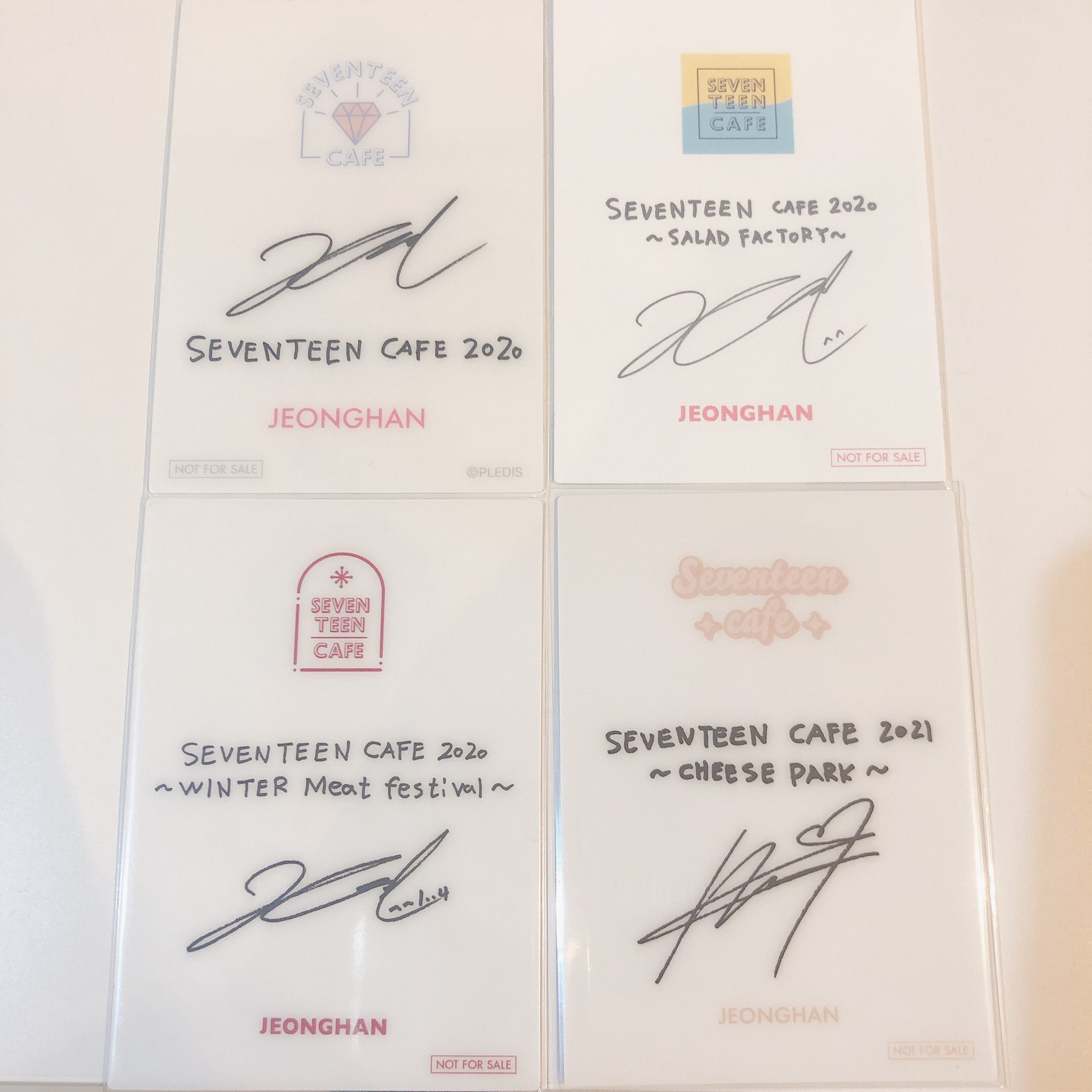 seventeen ジョンハン 直筆サイン CD SEVENTEEN セブチ ジョンハン