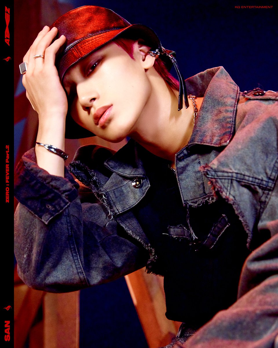 📷] ATEEZ ZERO : FEVER Part.2 Concept Photo '산(SAN)' ⠀ 불놀이야