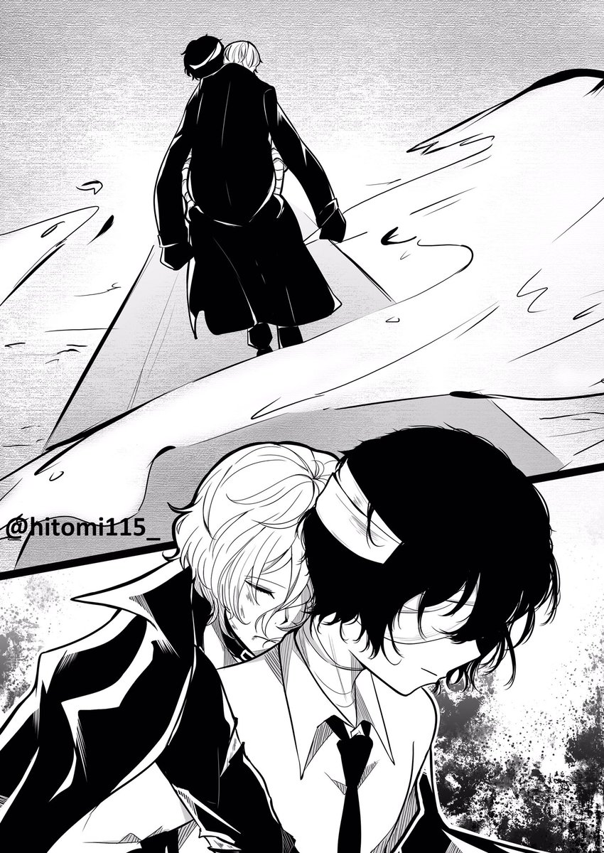 文豪ストレイドッグス #双黒 #太中 #Soukoku #文スト #文豪ストレイ