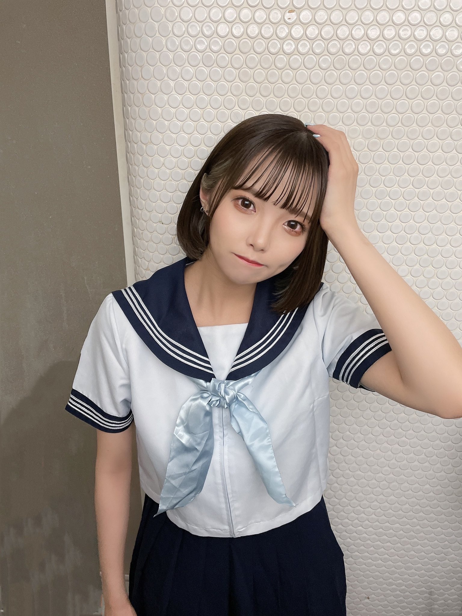 CANDY TUEN 福山梨乃 制服チェキ、福岡遠征チェキ CANDY TUEN 福山梨乃