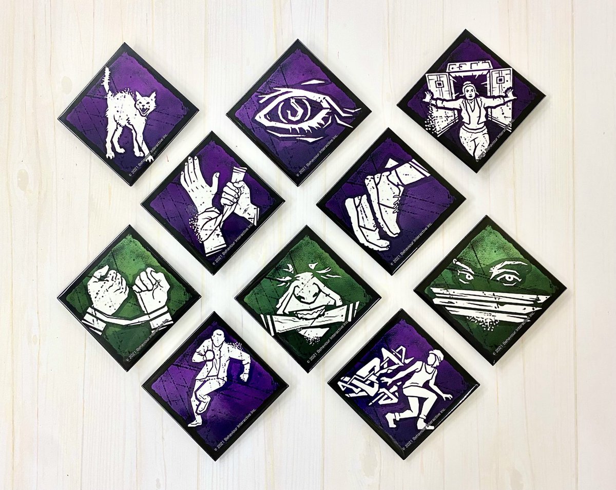 Dead by Daylight】 トレーディングパークアイコン缶バッジ サバイバー