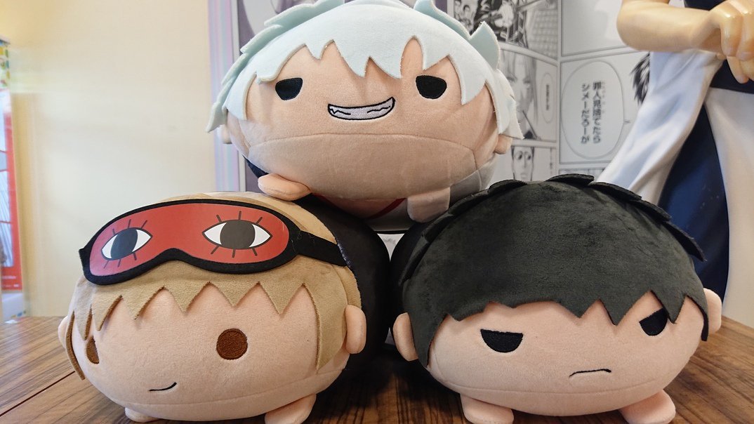 ☆JUMP SHOP原作商品情報☆ 『銀魂』もちもちBIG！のるキャラ