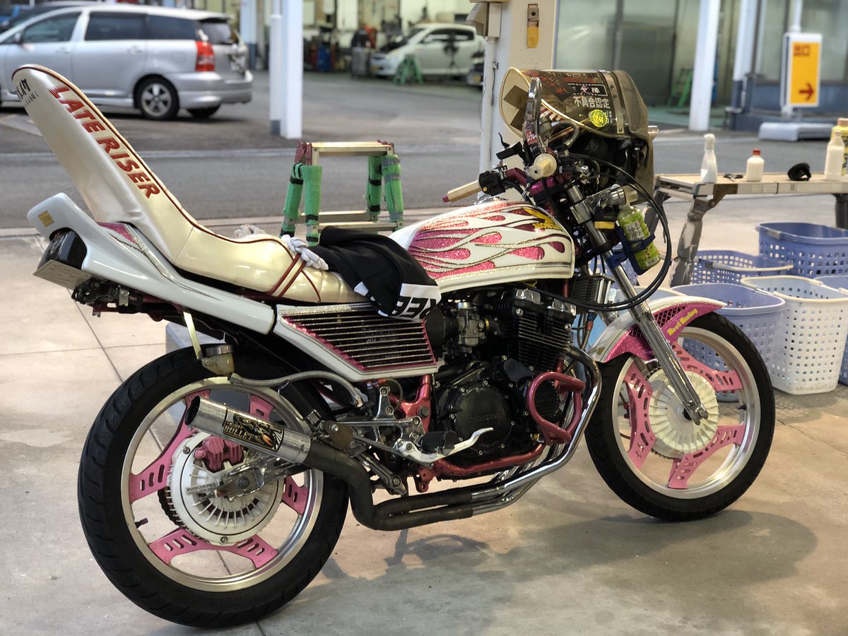 cbx400f CBR400f 初期型センバツブレット マフラー cbx400f CBR400f