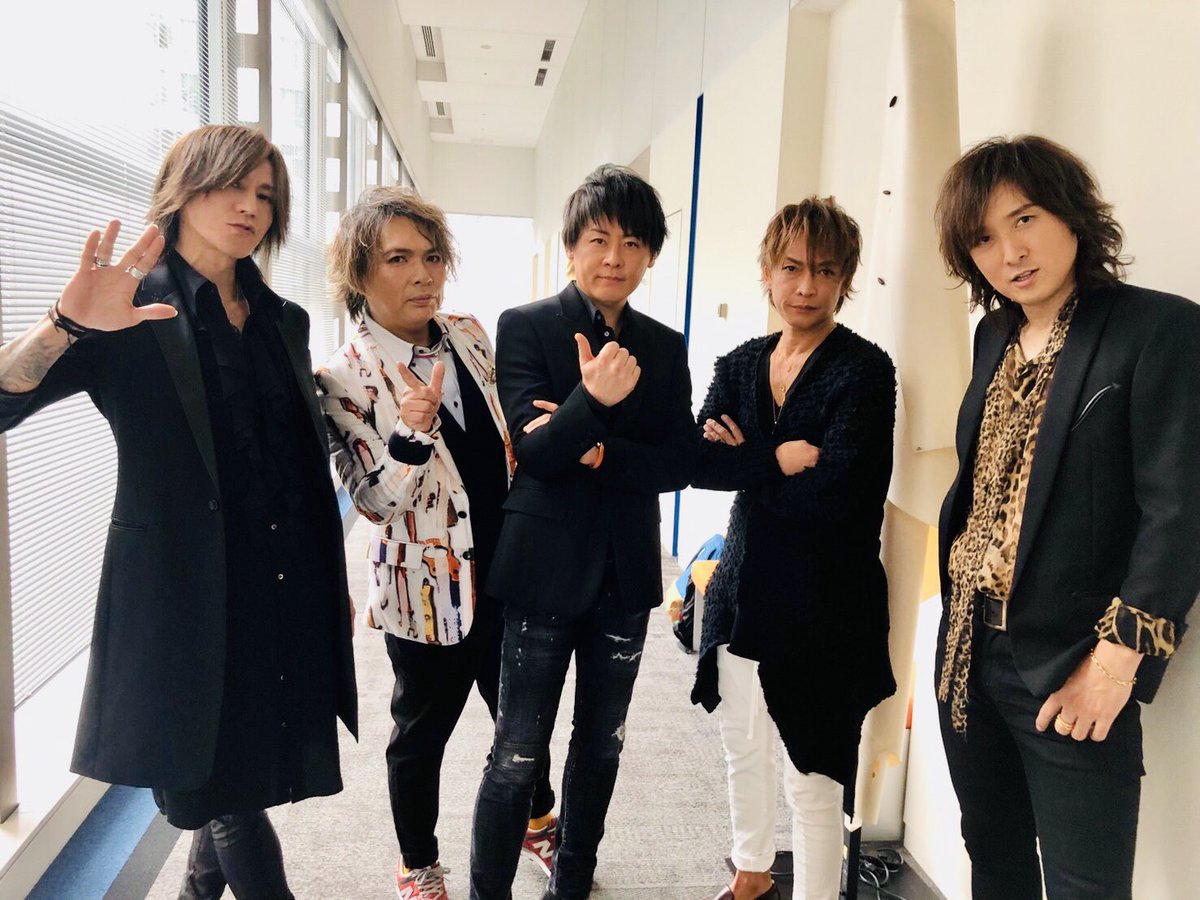 LUNA SEAのみなさんが、スッキリに初めての生出演！ 朝から迫力の生