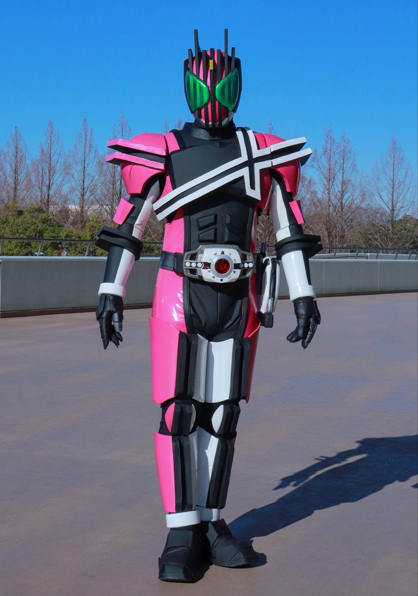 コスプレ製作 仮面ライダーディケイド、遂に完成しました