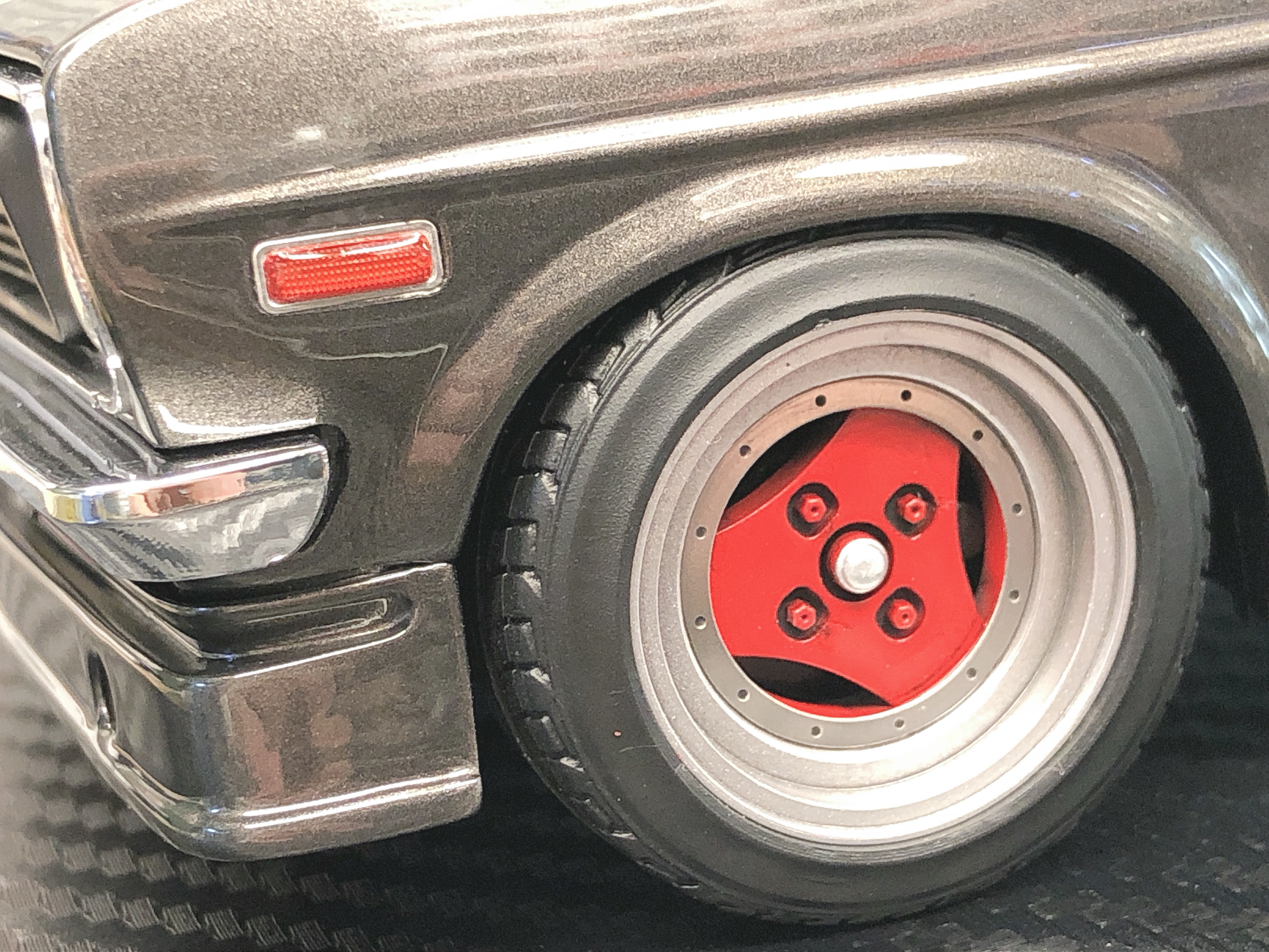 1/18 IG ADVANサニトラ ワタナベ深リムオーバーフェンダーカスタム 1