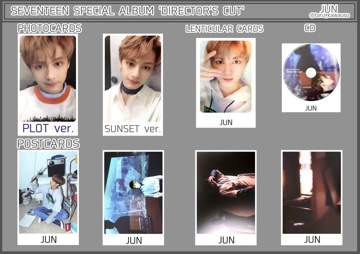 DIRECTOR'S CUT フォトカード CD レンチキュラーカード ポストカード
