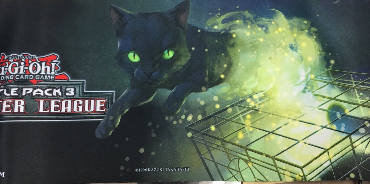 遊戯王海外版‼️ 量子猫ハーフプレイマット 整理してたら出てきました