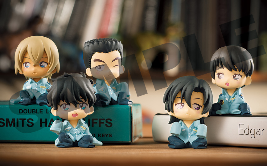 応募者全員サービス「ちぢませ隊 警察学校編」サンデー限定5体セットは