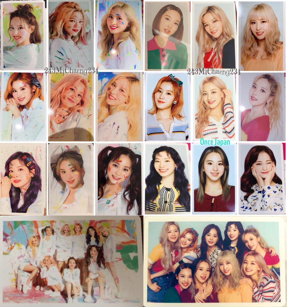 All 20 Fanfare Japanese Album Photocards to collect! It will be