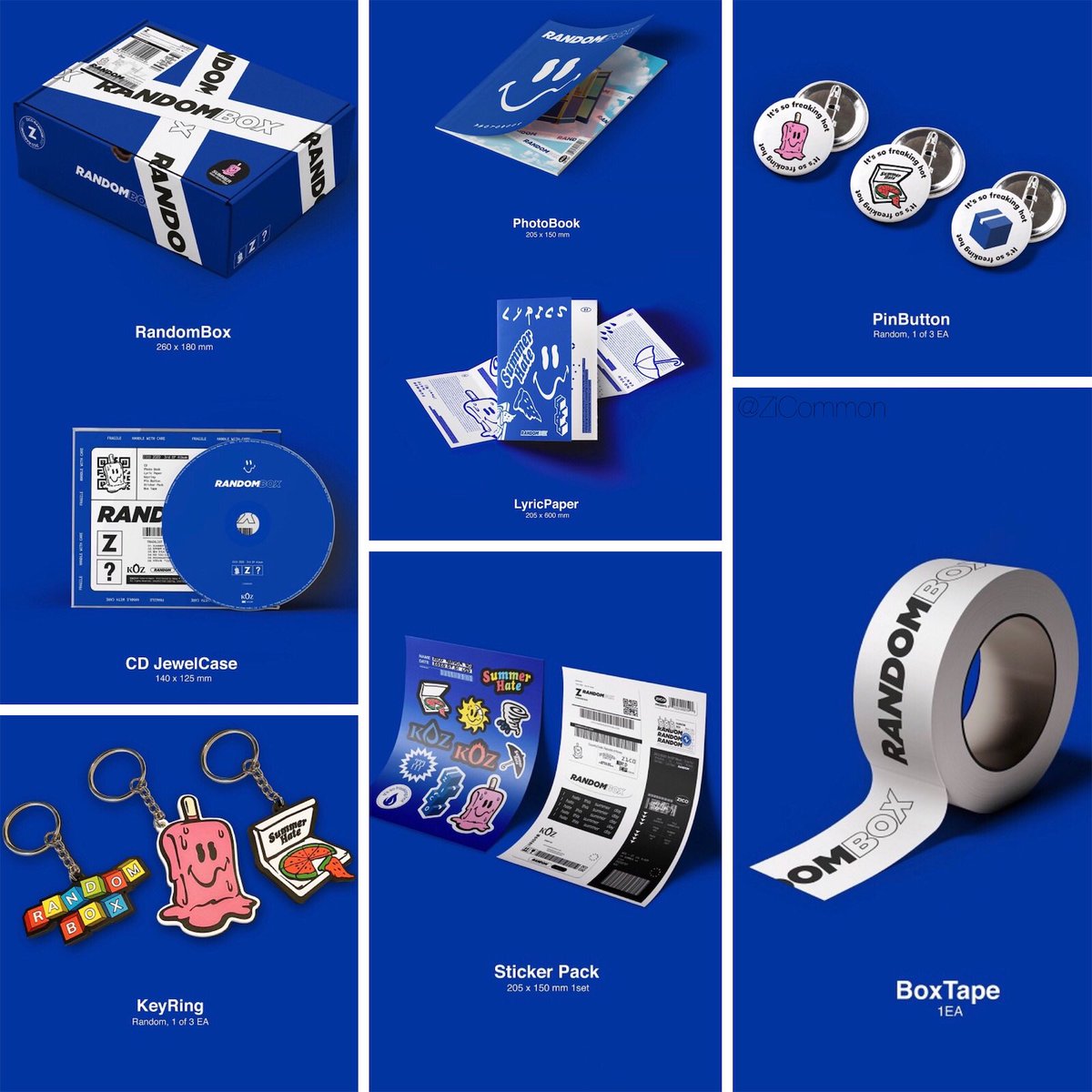 🇺🇸/🇨🇦] USA/CAN GO Zico “Random Box” CD 3rd EP Album group