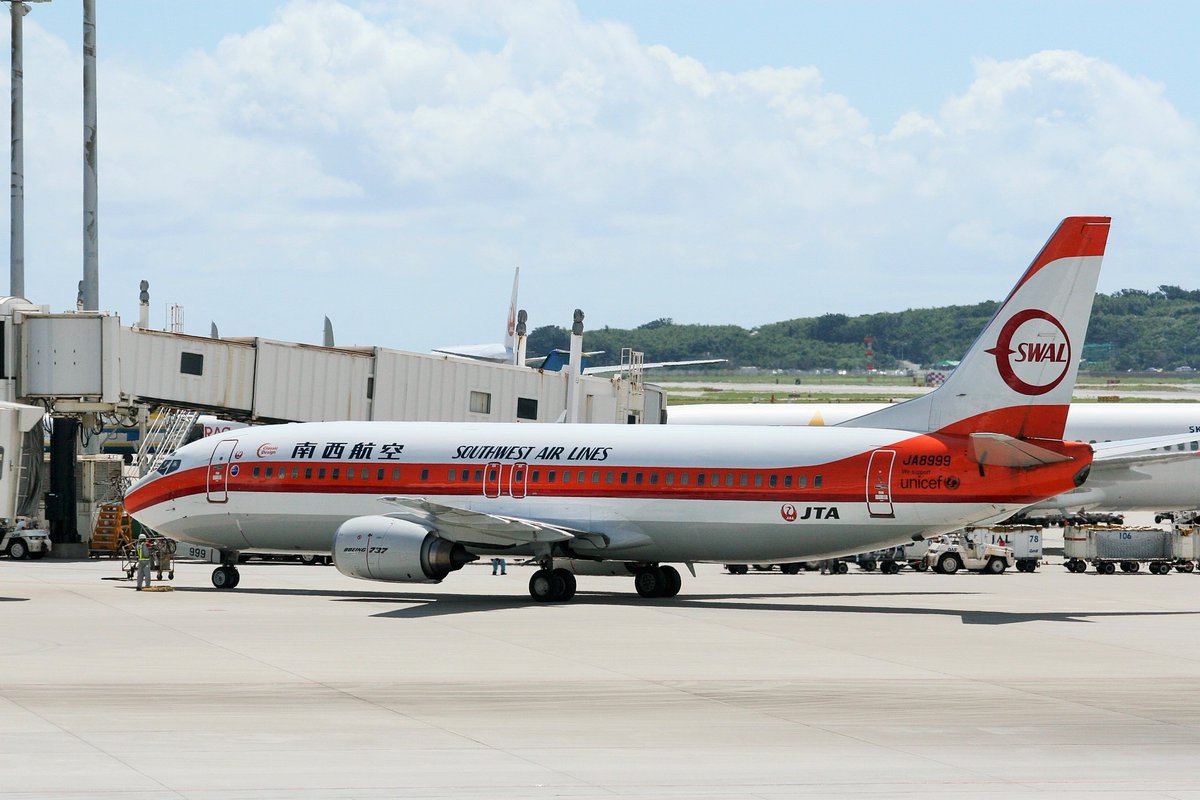 超希少】南西航空 SWAL ウイングマーク日本トランスオーシャン航空 JTA