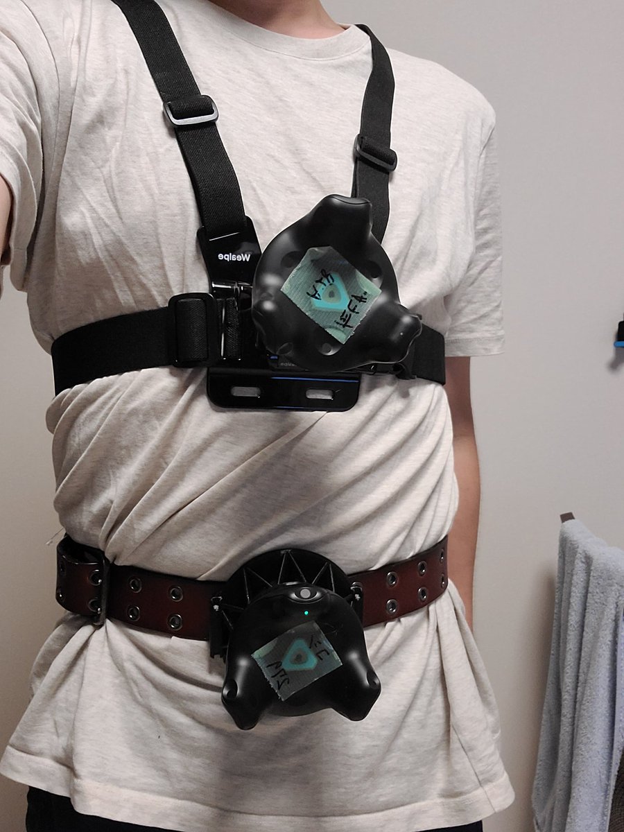 胸トラッカー用のアレ、ゲットしました 昨日まで腰用のベルトを胸に